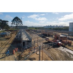 Obras do novo terminal Afonso Pena, em São José dos Pinhais, alcançam 35% de execução